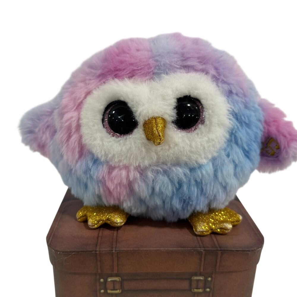 ZURU Pets Alive Chirpy Birds Normi Owl Electronic Musical Talking Plush Toy Wks